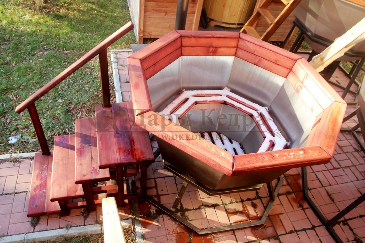 Банный чан Ø-1750 под самоотделку